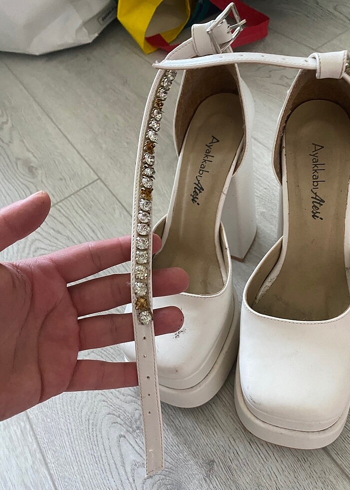 Platform gelin ayakkabısı - Görsel 5