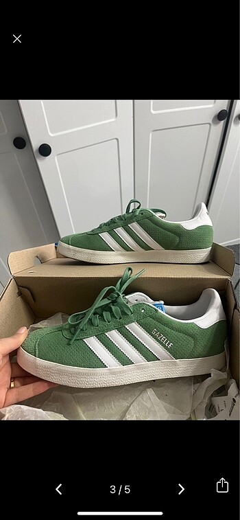 40 Beden Gazelle orijinal yeşil