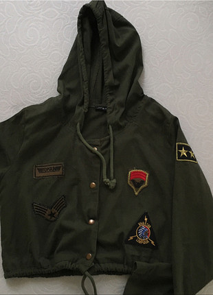 Addax Amblemli Askeri ceket 