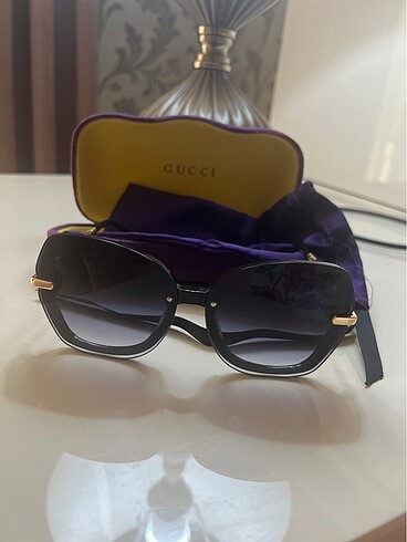 Beden siyah Renk Gucci güneş gözlüğü