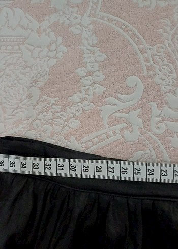 Siyah Piliseli Midi Kadın Etek - Görsel 5