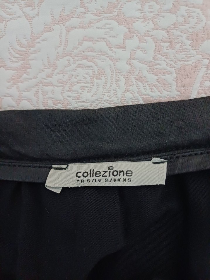 Siyah Piliseli Midi Kadın Etek - Görsel 3