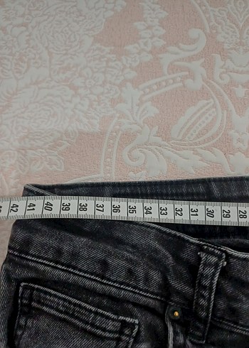 Gri Erkek Kot Pantolon, - Görsel 5