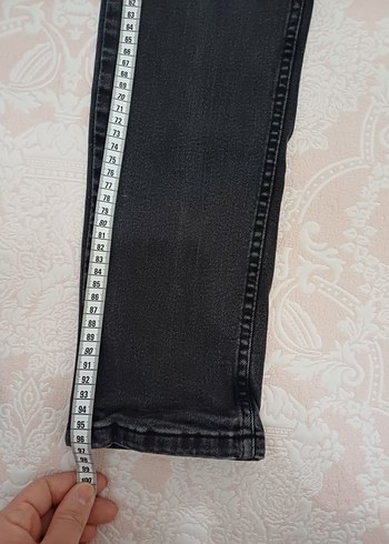 Gri Erkek Kot Pantolon, - Görsel 2