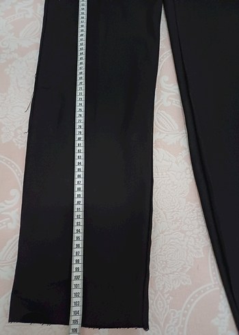 Kadın Siyah Kumaş Pantolon - Görsel 2