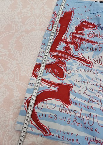 Mavi Baskılı Erkek Mini Mayo - Quiksilver - Görsel 4