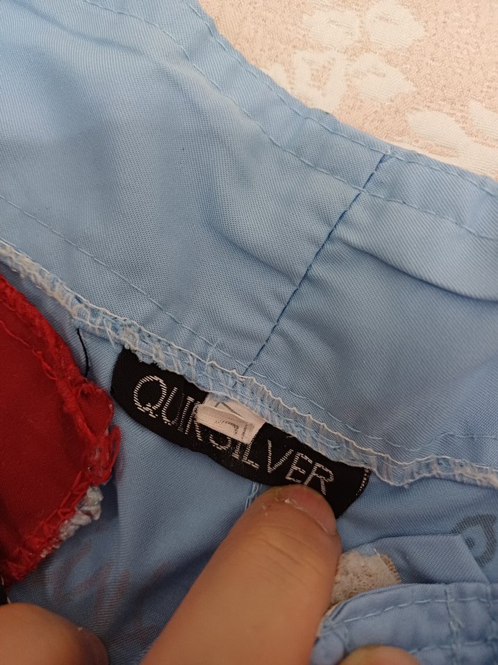 Mavi Baskılı Erkek Mini Mayo - Quiksilver - Görsel 2