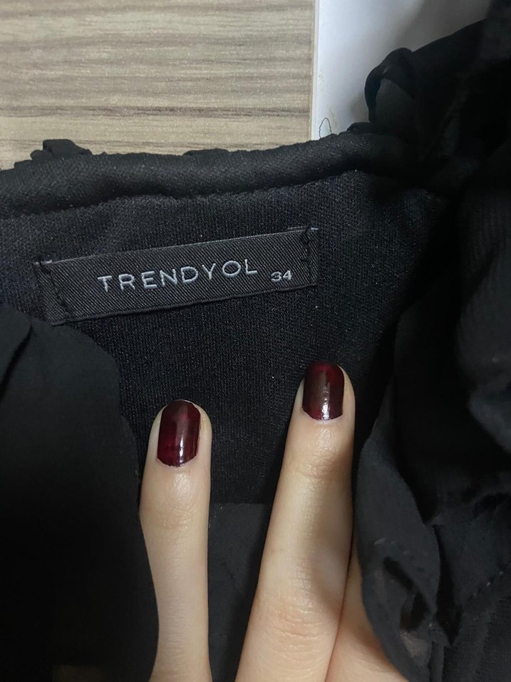 siyah elbise - Görsel 3