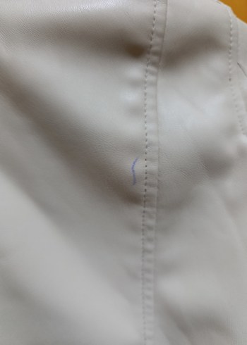 Deri crop Ceket - Görsel 5