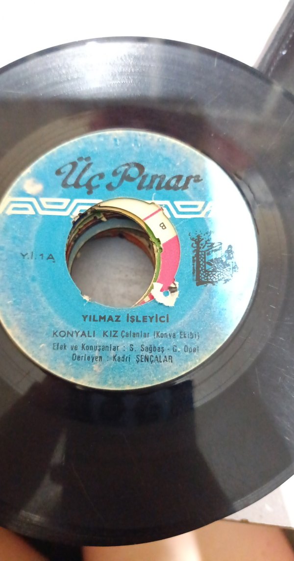 Yılmaz İşleyici - Al Fadimem ve Konyalı kız 45'lik Plak - Görsel 2