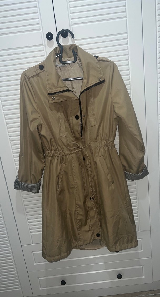 Düğmeli Yağmurluk trenç (geliri sokak hayvanlarına harcanacak) - Görsel 3