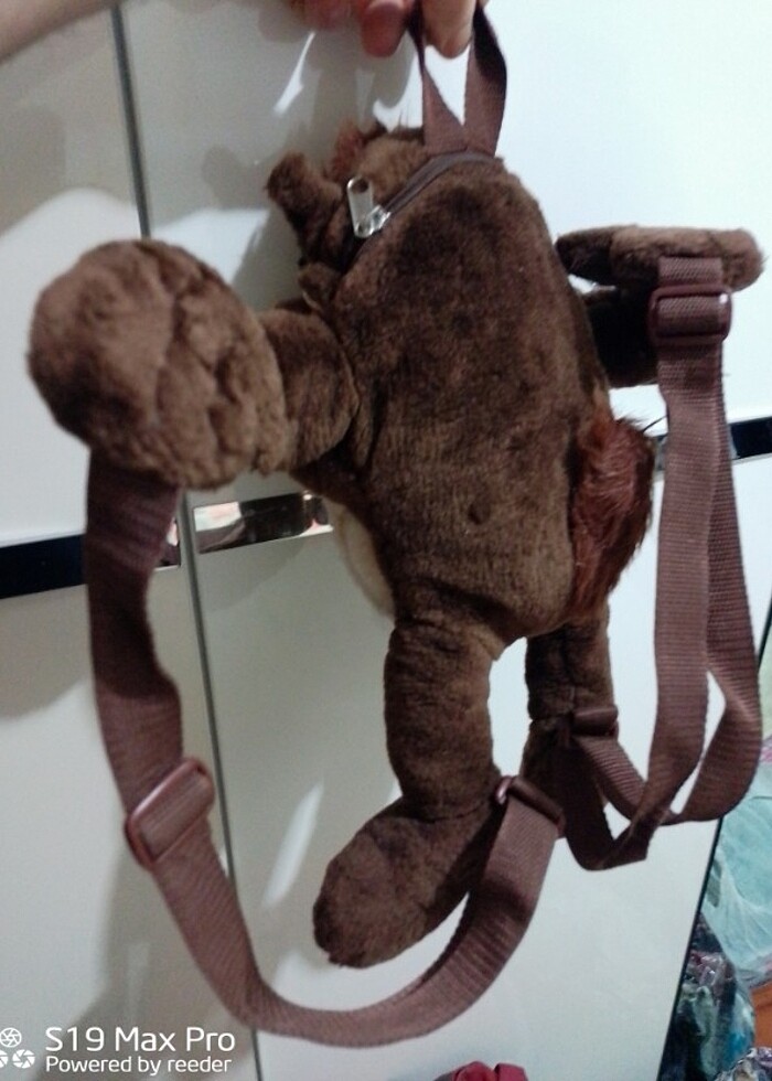 Erkek çocuk sırt çantası Tazmanya Canavarı figürlü modelli - Görsel 3