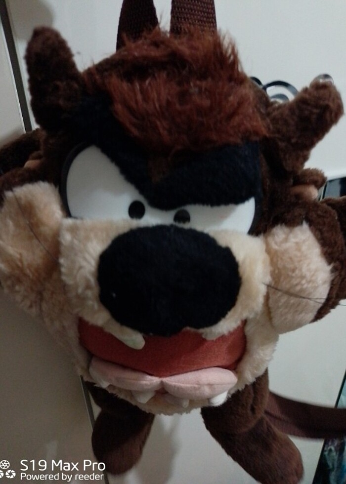 Erkek çocuk sırt çantası Tazmanya Canavarı figürlü modelli - Görsel 4