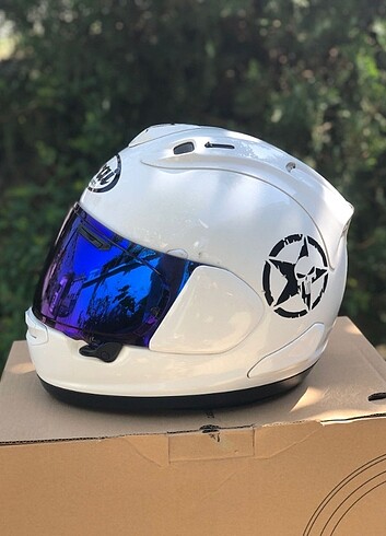 Arai RX-7V Pearl White / M Beden - Görsel 2