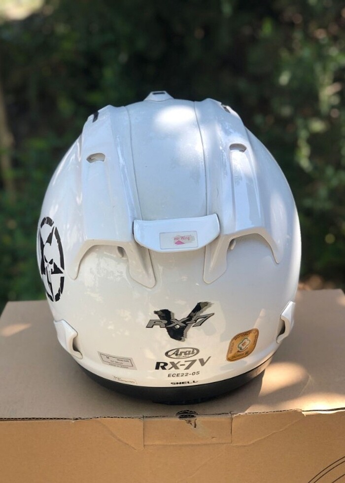 Arai RX-7V Pearl White / M Beden - Görsel 3