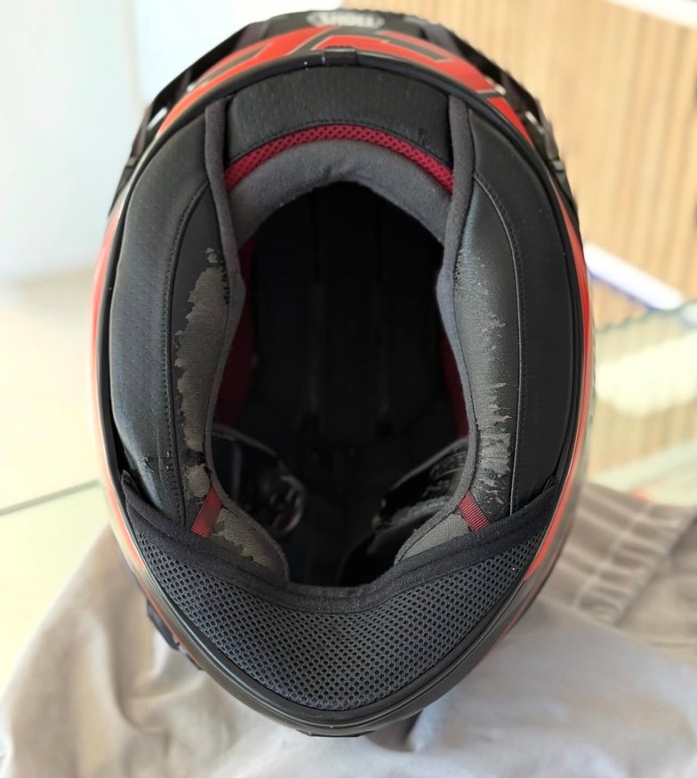 SHOEI SPIRIT 3 MARQUEZ BLACK CONCEPT - Görsel 5