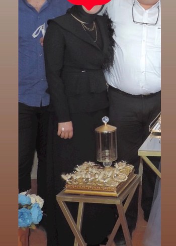 Senna Siyah otriş elbise - Görsel 2