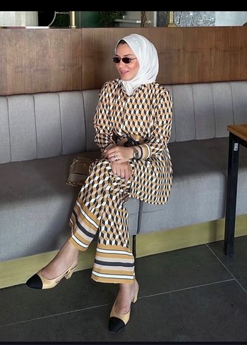 Camel Renkli Kadın Takım - Görsel 2