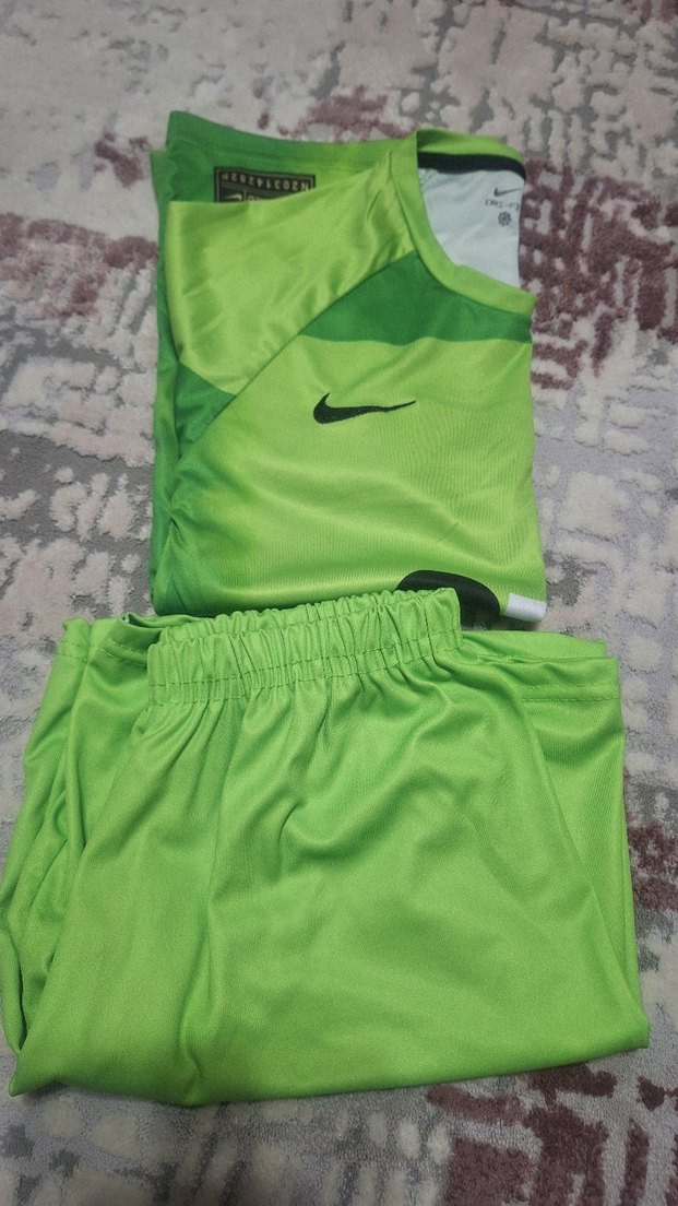 Yeşil Kısa Kollu Erkek Spor Forma Takımı - Görsel 5