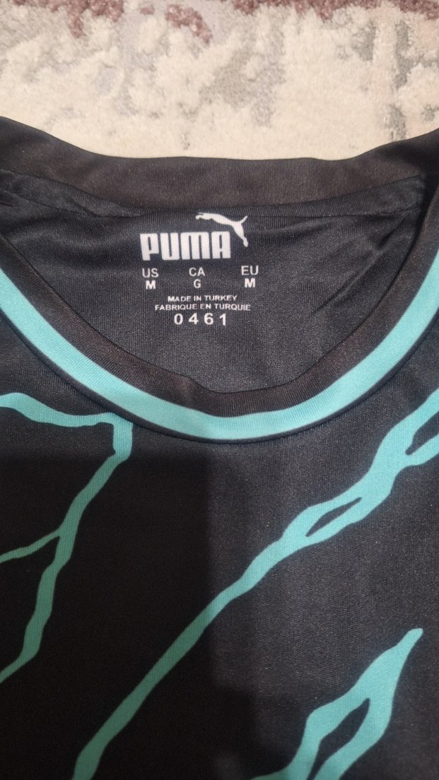 Erkek Siyah Baskılı Kısa Kollu Tişört - Görsel 2