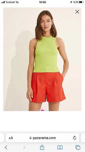 Fıstık yeşil üst - Görsel 2