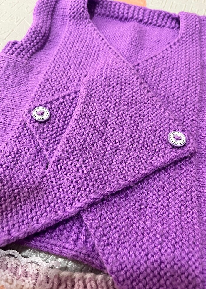 Örme bebek takım - Görsel 4