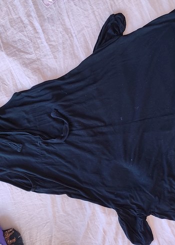 Siyah Hamile ve Emzirme Gecelik - Görsel 2