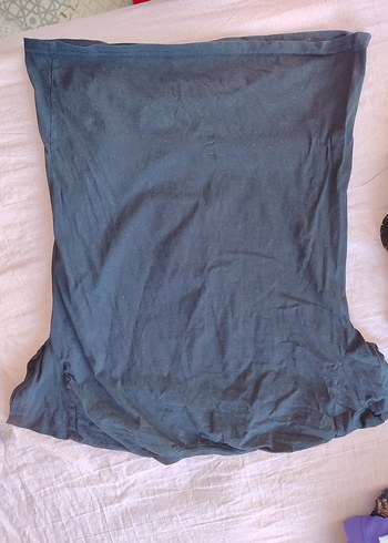 Siyah Payetli Baskılı Tişört - Görsel 2