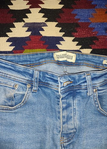 Kadın Mavi Regular Fit Midi Boy Kot Pantolon - Görsel 2