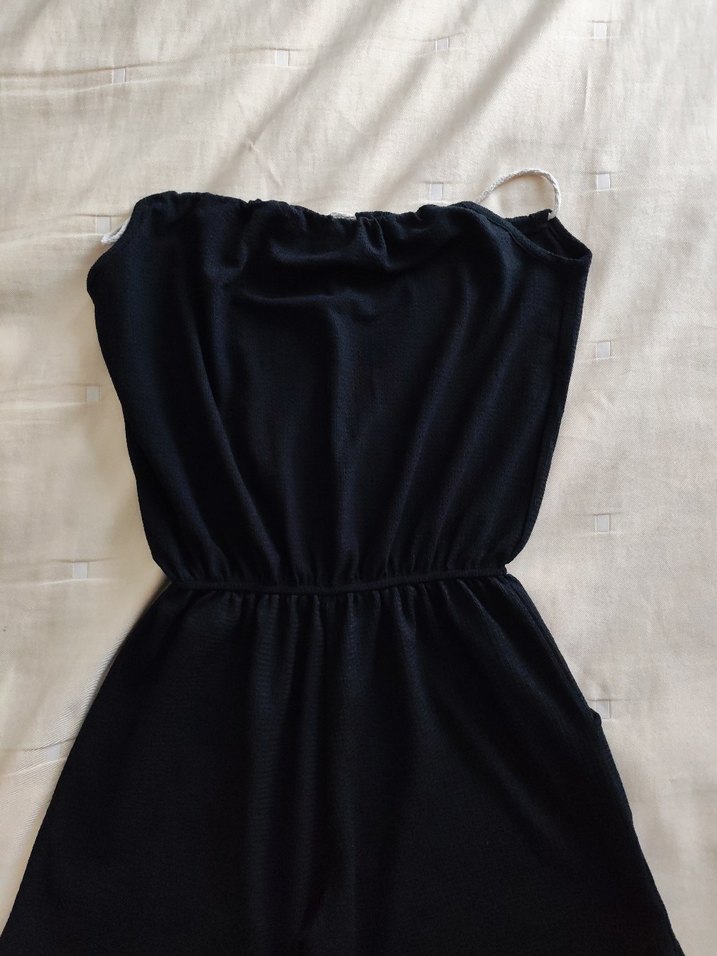 Askılı, şortlu Tulum - Görsel 2