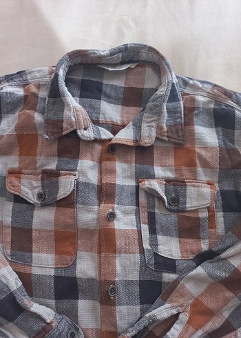 Mango Kids Kareli Uzun Kollu Erkek çocuk Gömlek