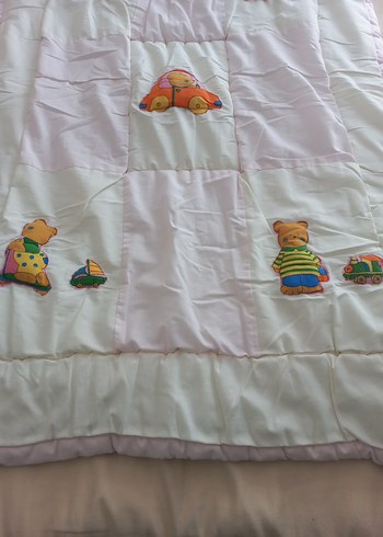 Beden Renk Bebek/ küçük çocuk yorganı ( elyaf)