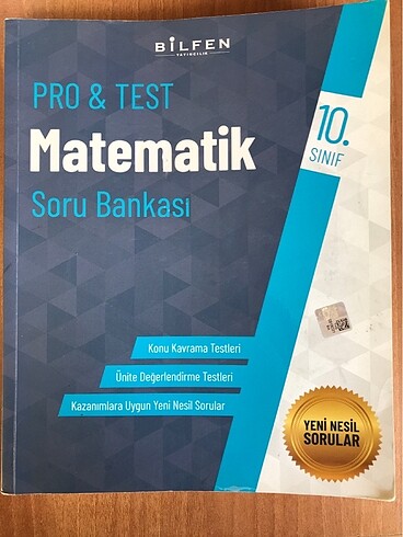 10.sınıf matematik Bilfen yay soru bankasi