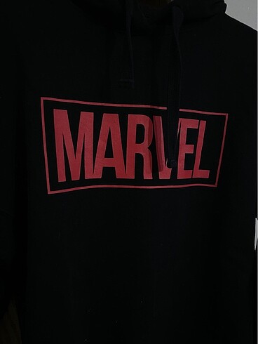 Addax marvel logolu oversize sweatshirt Addax
