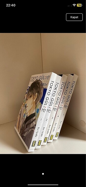 tokyo gul re 1 2 3 4 vadedilmiş yokyer tam set