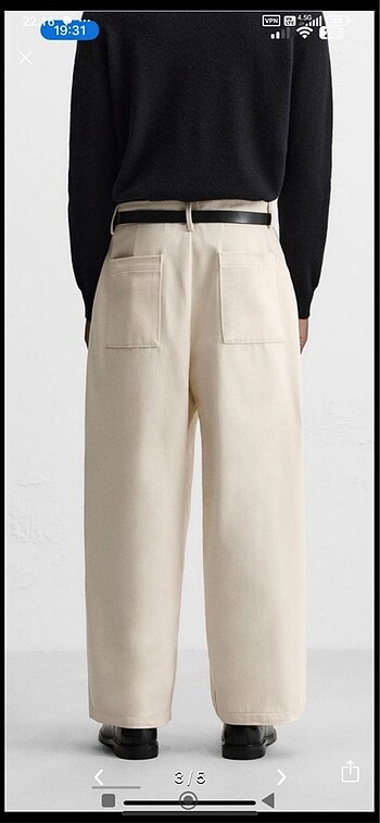 38 Beden Zara pantolon