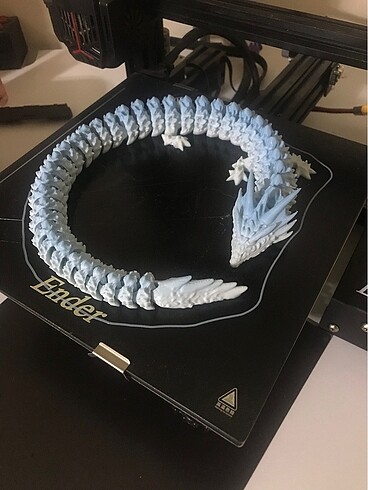 Beden Eklemli ejderha 3d baskı
