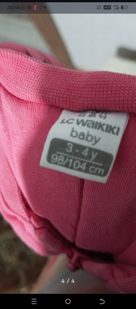 Renkli Baskılı Fermuarlı Pembe Bebek Tulumu - Görsel 3