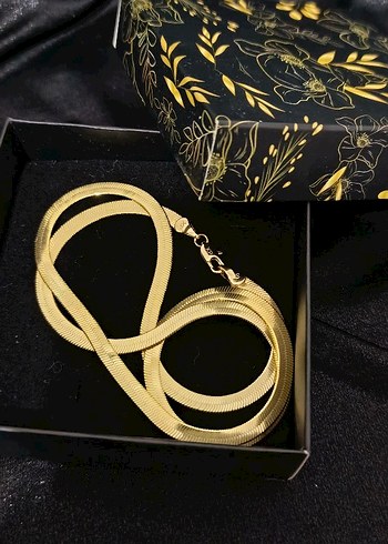 Diğer xuping 14k Altın Renkli Uzun Zincirli Kadın Kolye