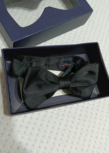 Abdullah Kiğılı Siyah Desenli Papyon - Görsel 2