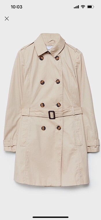 Stradivarius trenchcoat