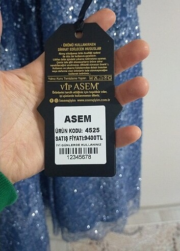 38 Beden mavi Renk Düğün-Kına abiye