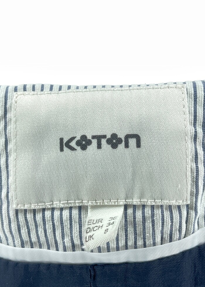 Koton Deri Ceket %70 İndirimli. - Görsel 4