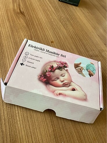  Elektrikli manikür set