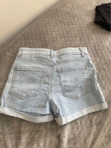 LC Waikiki kot şort mavi
