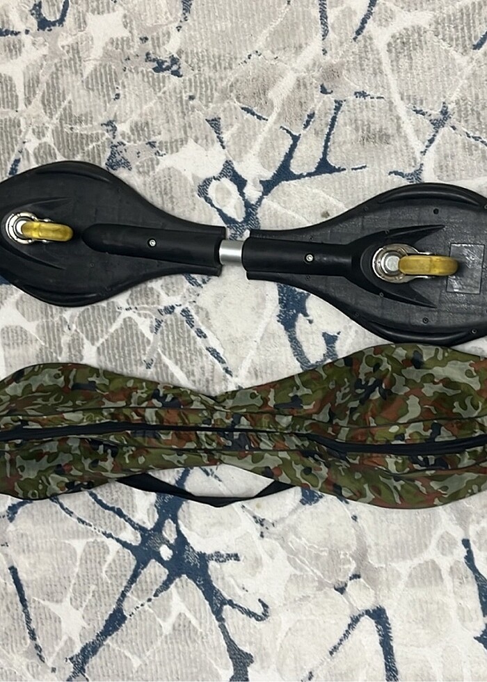 2 tekerlekli ışıklı kaykay (çanta hediyeli) - Görsel 2