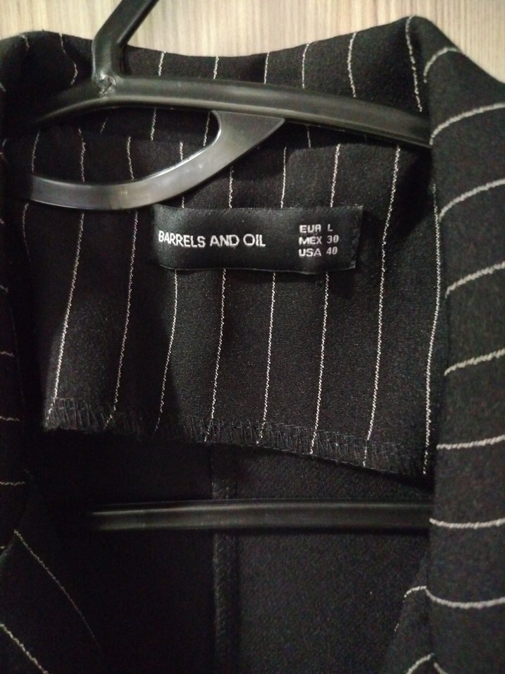 Uzun siyah Kadın Tulum - Görsel 2