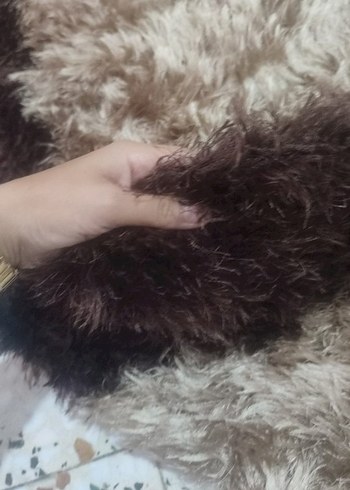 Kahverengi Çağdaş Düz Halı - Görsel 2