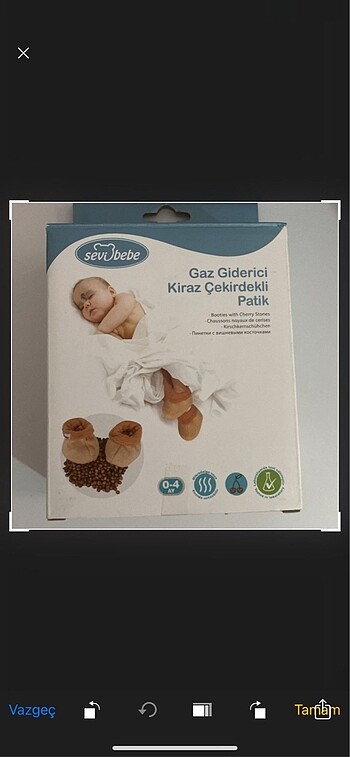 Gaz giderici patik