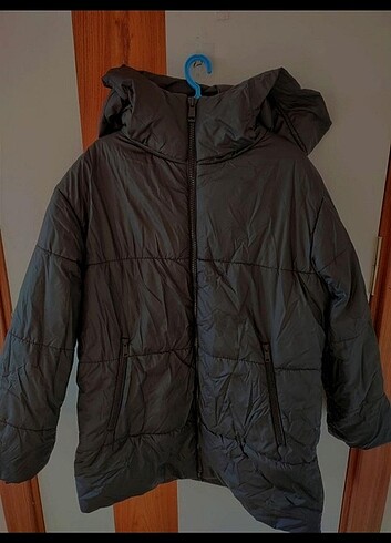 LC Waikiki Siyah Uzun Mont